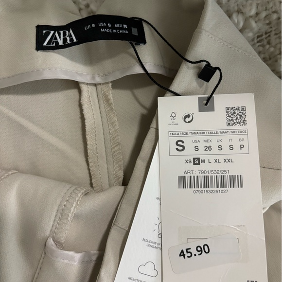 Zara pants with a high waist (9929/132) - Picture 5 of 5